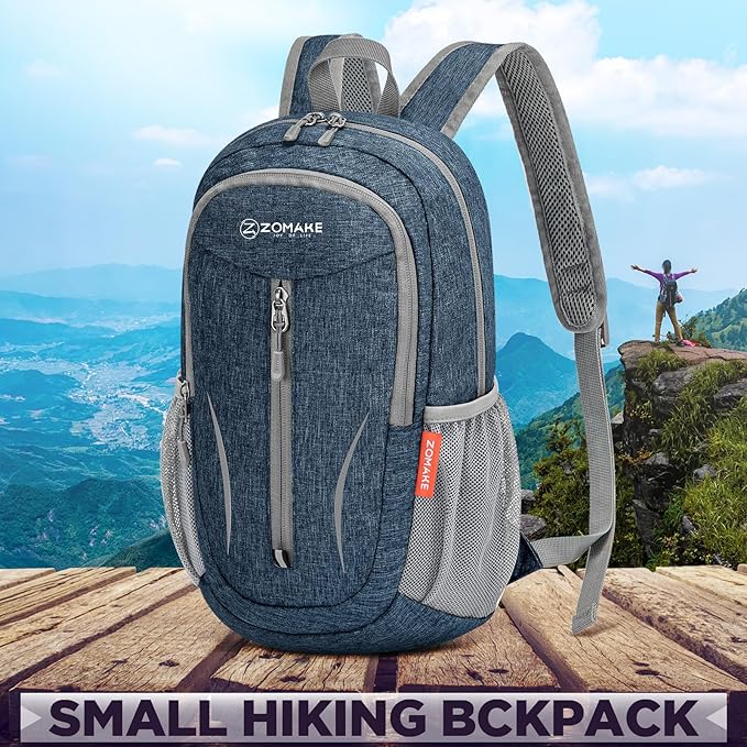 ZOMAKE Ultra Lightweight Packable Backpack 10L, Small Foldable Backpacks Hiking - Image 7