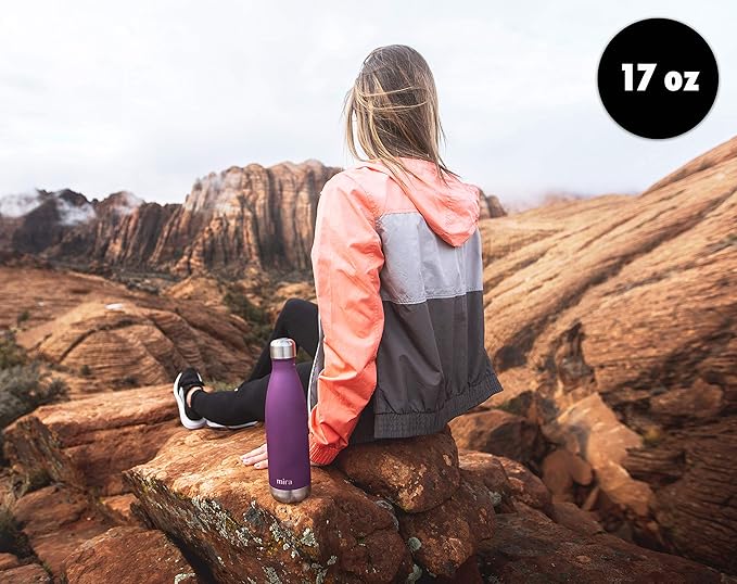MIRA 2 Pack 17 oz Insulated Water Bottle - Image 6