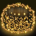 Dazzle Bright Warm White Christmas String Lights, 164ft 2000 LED Waterproof by DazzleBright