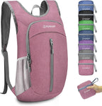 ZOMAKE 10L Ultra Lightweight Packable Backpack, Small Daypack Light Foldable by ZOMAKE