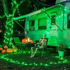 JMEXSUSS 200 LED Christmas Lights Outdoor, 66ft Connectable Green String Lights - Image 9