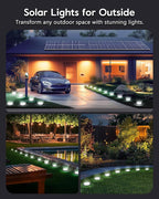 Brightown Solar Lights Outdoor Waterproof, 12 Packs LED In-Ground Solar Yard - Image 8