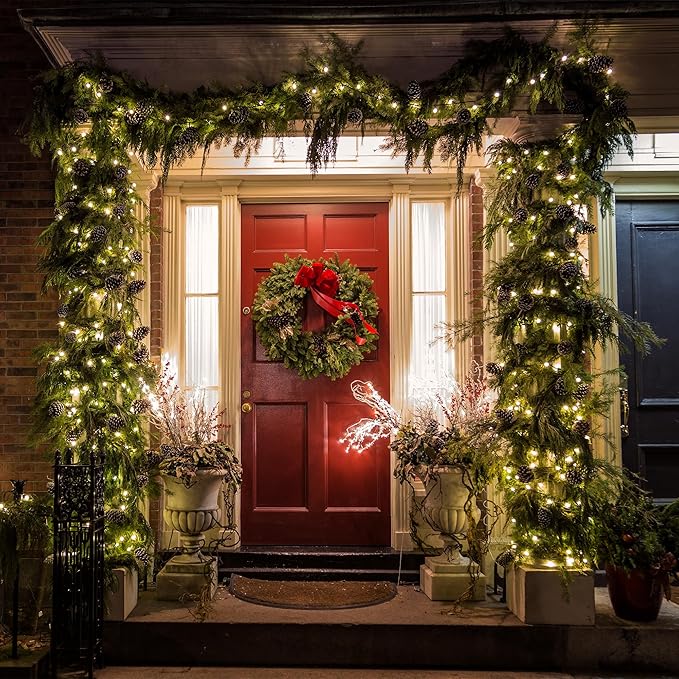 66FT 200 LED Christmas Mini Lights End-to-End Plug 8 Modes Indoor String Lights - Image 4