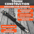 Paracord Bracelets for Men and Women – Adjustable Survival Paracord Bracelet - Image 3
