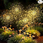 Solar Lights Outdoor, 120LED 4pack Fairy Garden Lights Decor by Suncket