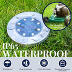 SOLPEX Solar Ground Lights, 12 Pack Solar Lights Outdoor Waterproof, 8 LED - Image 6