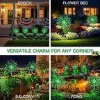 suddus St. Patrick's Day Decorations Solar Firework Lights - Image 2