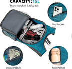 Xgunion Hiking Backpack 10L Small Travel Lightweight Daypack Foldable Hiking - Image 3