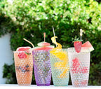 BELLAFORTE Shatterproof Tritan Plastic Tall Tumbler, 19oz Drinking Glasses Set - Image 8