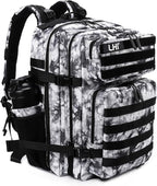 LHI Military Tactical Backpack for Men Molle Daypack 45L Army 3 Days Assault by LHI