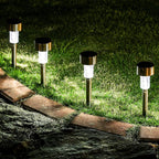 GIGALUMI 16 Pack Solar Lights Outdoor Waterproof, Stainless Steel LED Solar - Image 3