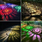 Bright Solar Pathway Lights 6 Pack, Color Changing+Warm White LED Solar Lights - Image 6