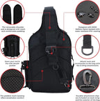 OSAGE RIVER Deluxe Tackle Sling Fishing Bag - Image 4