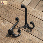Mystic Colonial Rustic Cast Iron Wall Hooks Heavy Duty Retro Utility Hooks - Image 5