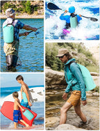 HEETA Waterproof Dry Bag for Women Men, 5L/10L/20L/30L/40L Roll Top Lightweight - Image 5