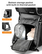 besrey Baby Backpack Carrier, Toddler Hiking Backpack - Image 3