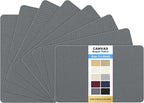 KING MOUNTAIN Canvas Repair Patch 5×8 Inch 8 Pcs Self-Adhesive Waterproof by ForABetterHomeLife