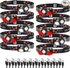KunHe 10 Pack led Rechargeable Headlamp Flashlight Headlight Motion Sensor 10 by KunHe