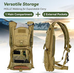 MARCHWAY Tactical Molle Hydration Pack Backpack - Image 4
