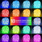 Ollny Rope Lights Outdoor Color Changing, 33FT 100 LED Waterproof Plug in - Image 3