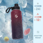 Sports Water Bottle 32oz, Insulated Water Bottle - Image 4