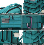 Military Tactical Backpack 45L/25L 3 Day Assault Pack Molle Daypack Hiking - Image 4