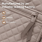 Backpack for Women, College Backpack, Quilted Casual Daypack, Waterproof - Image 4