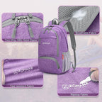 ZOMAKE Ultra Lightweight Packable Backpack 20L, Small Foldable Backpacks Hiking - Image 4