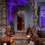 JMEXSUSS 200 LED 66ft Purple Christmas Lights, Connectable Purple String Lights - Image 7