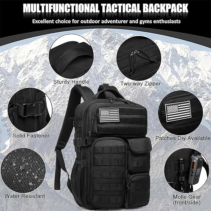 Wotony Tactical Backpack - Image 4