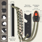 Survival Fire Starter, 4 Inch Ferro Rod, Flint Fire Starters - Image 2