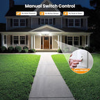 Onforu 150W LED Flood Lights Outdoor, 15000LM Brightness Security Light Switch - Image 5