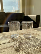 KLIFA- NICE- 14.7 ounce, Acrylic Tumbler Drinking Glasses Set, Stackable - Image 7