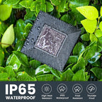 GIGALUMI Solar Lights for Outside, 10 Pack Flickering Flame LED Solar Outdoor - Image 4