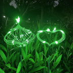 JJGoo Solar Firework Lights, 2 Pack 150 LEDs 2 Lighting Modes Solar Lights - Image 8