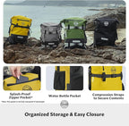 STOVER 5/10/25/30/40/55L Waterproof Dry Bag- Roll-Top Backpack w/Phone Case- - Image 7