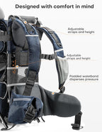 besrey Baby Backpack Carrier, Toddler Hiking Backpack - Image 2