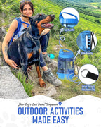 Portable Dog Travel Water Bottle, 77oz Large Dog Water Bowl Dispenser Portable - Image 7