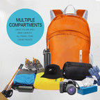 Waterproof Foldable Backpack Dry Storage Lightweight Daypack 35L Outdoor - Image 7