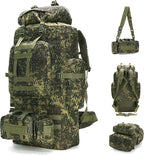 King'sGuard 100L Camping Hiking Backpack Molle Rucksack Military Camping by King%27sGuard