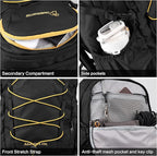 MOUNTAINTOP Hiking Backpack, 25L Camping Backpack, Men Women Hiking Daypack - Image 5