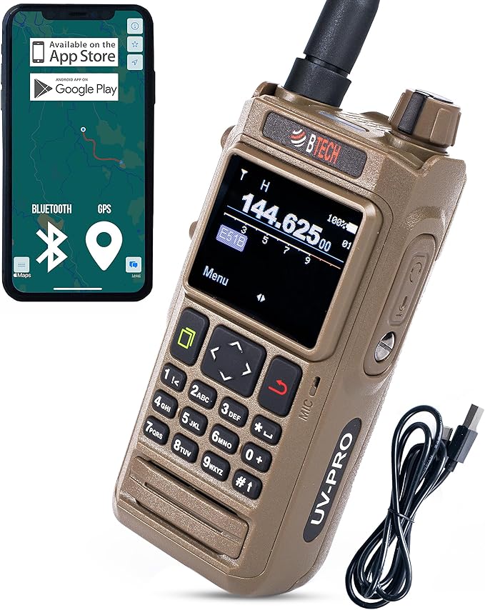 BTECH UV-PRO IP67 Dual Band VHF/UHF Two-Way Radio by BTECH
