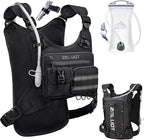 Zelvot Running Vest with 2L Water Bladder, 12L Hydration Backpack with Gear by Zelvot