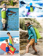 HEETA Waterproof Dry Bag for Women Men, 5L/10L/20L/30L/40L Roll Top Lightweight - Image 5