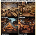 Dazzle Bright Christmas String Lights, 100 FT 300 LED Connectable Waterproof - Image 7