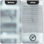 Secopad 5" x 7" Grey/Black Screen Repair Kit, Strong Adhesive Fiberglass Mesh - Image 4