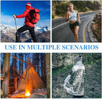 Macarrie 75 Pack Emergency Foil Thermal Blankets Silver Foil Survival Space - Image 6