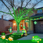 JMEXSUSS 400 LED Green Christmas Lights Indoor Outdoor, 132ft St Patrick's Day - Image 4