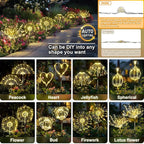Anordsem Solar Lights Outdoor Waterproof: Garden Light Solar Powered - Image 3