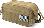 PAVILIA Tactical Toiletry Bag for Men, Travel Hygiene Bag, Military Gear Dopp - Image 9